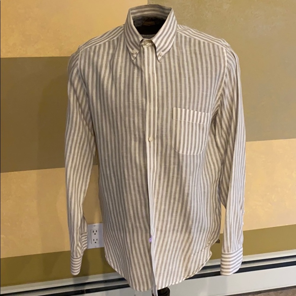 Vintage Les Copains linen shirt